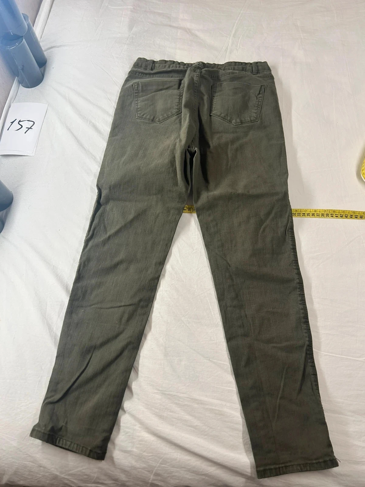 Jean skinny kiabi verde kaki – photo 9